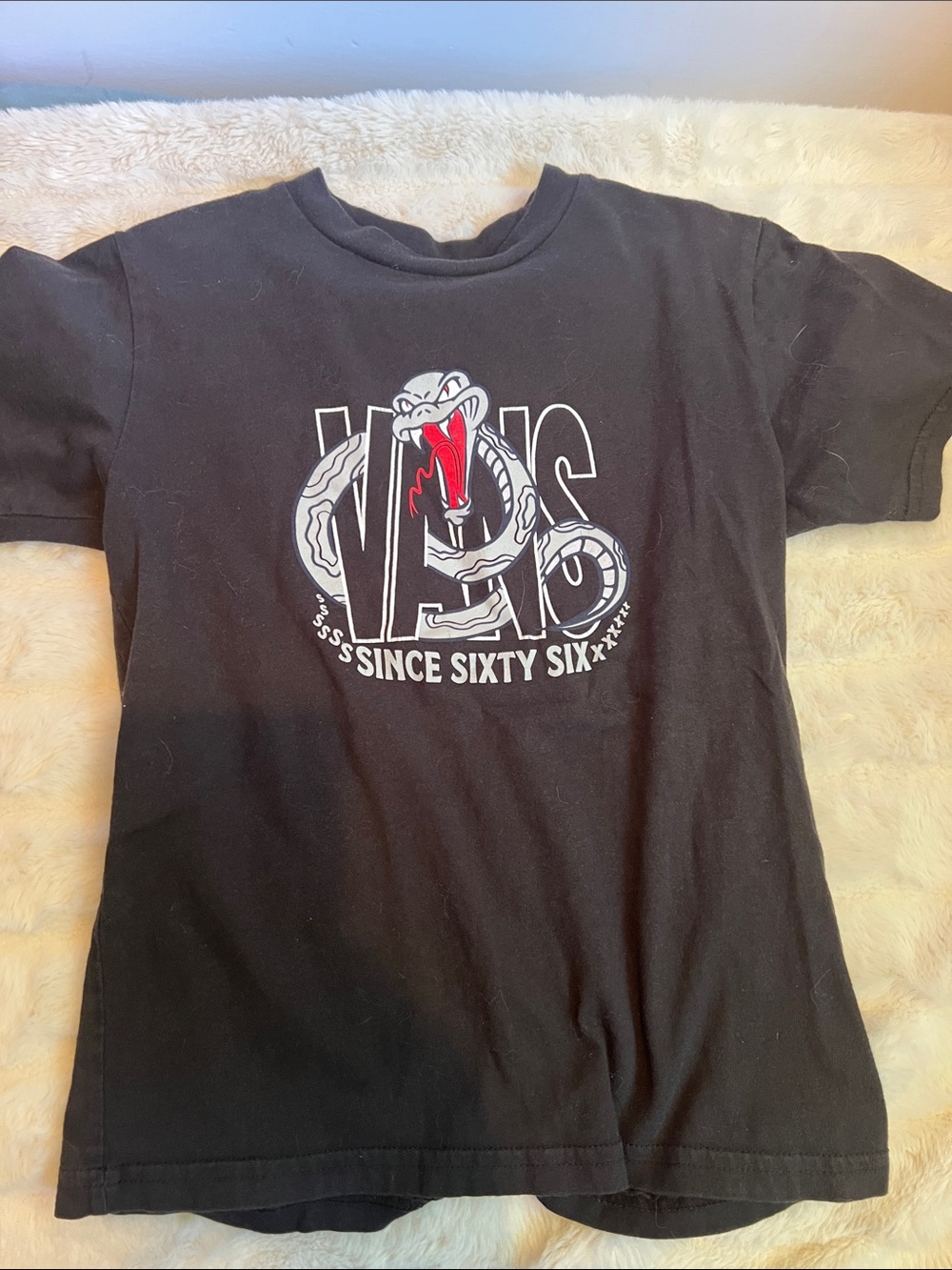 Vans Black Graphic Snake Tee - Since Sixty Six
